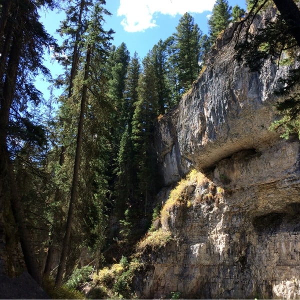 Pebble Creek Cliff